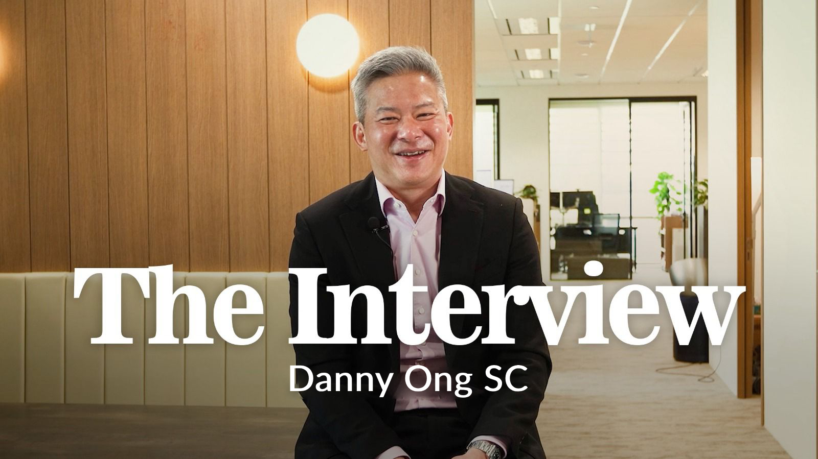 The Interview: Danny Ong SC